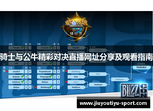 骑士与公牛精彩对决直播网址分享及观看指南